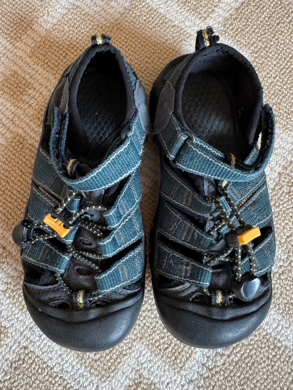 KEEN Newport H2 Waterproof Sport Sandals Blue Black Little Kids 13